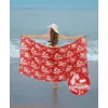 Lavalava pareo sarongs Lungi, a skirt bath towel and beach towel from the South Pacific region. Custom Qni shawl style based on your provided image Item Picture